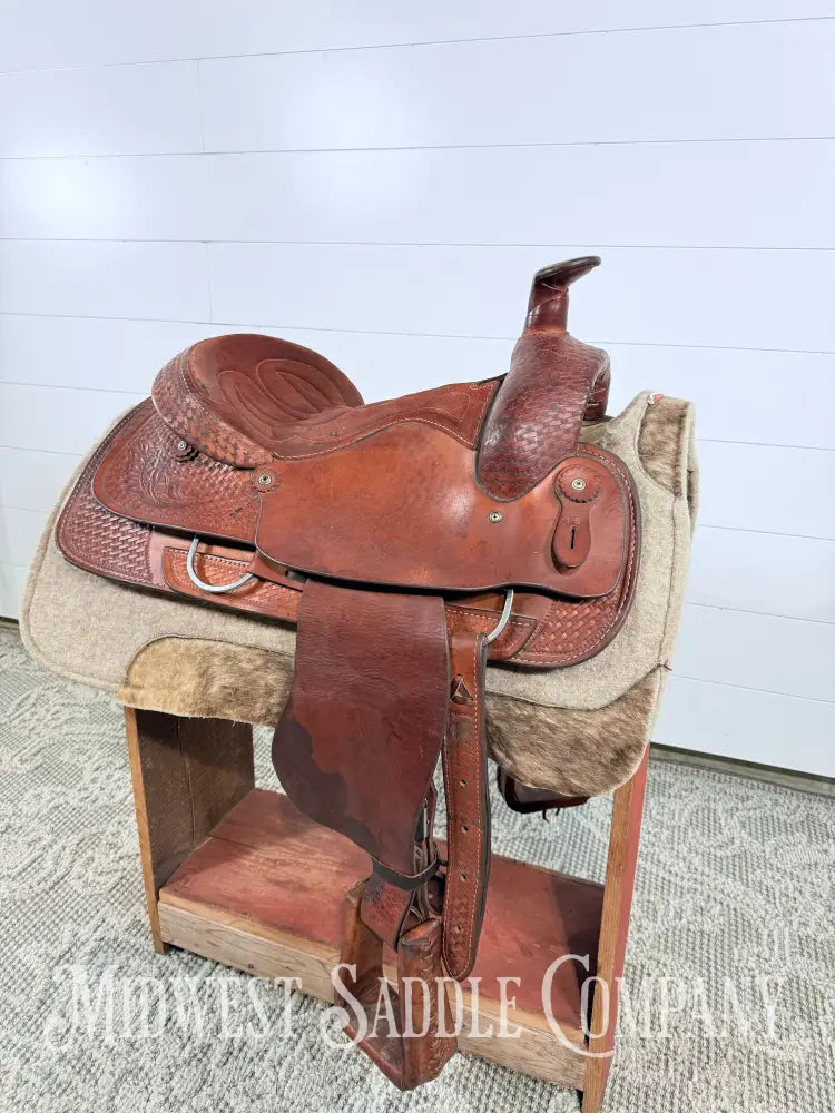16” Blue Ridge Saddlery Western Roping Saddle FQHB Western Saddle