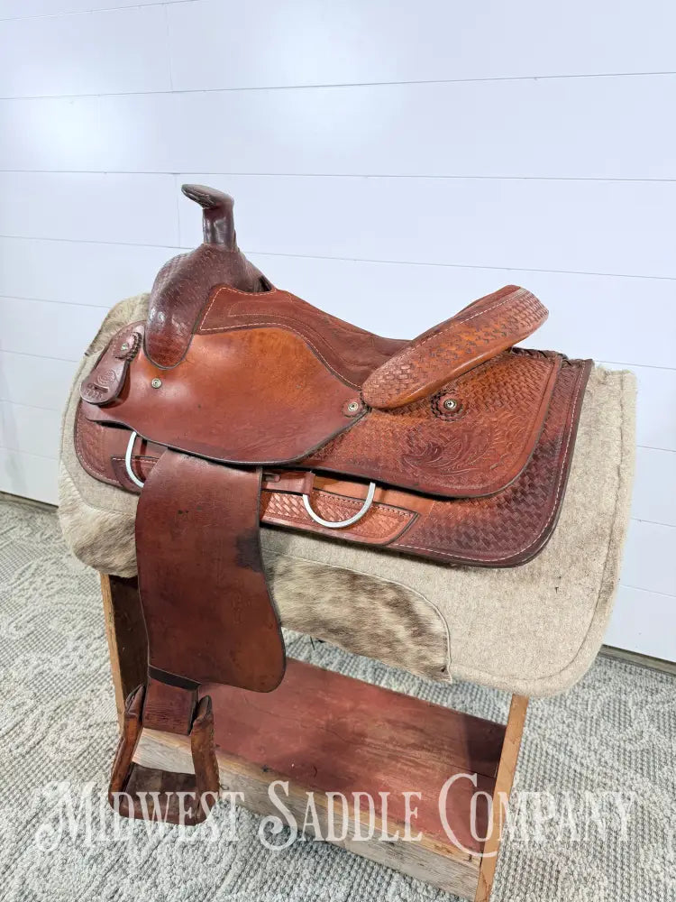 16” Blue Ridge Saddlery Western Roping Saddle FQHB Western Saddle