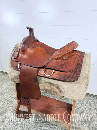 16” Blue Ridge Saddlery Western Roping Saddle FQHB Western Saddle