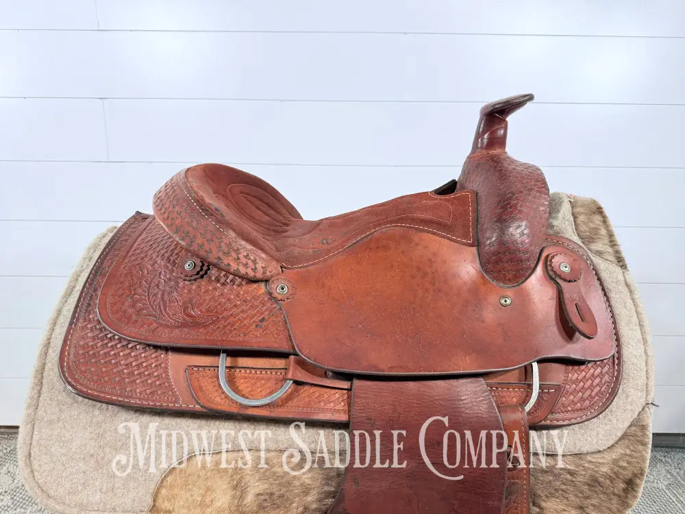16” Blue Ridge Saddlery Western Roping Saddle FQHB Western Saddle