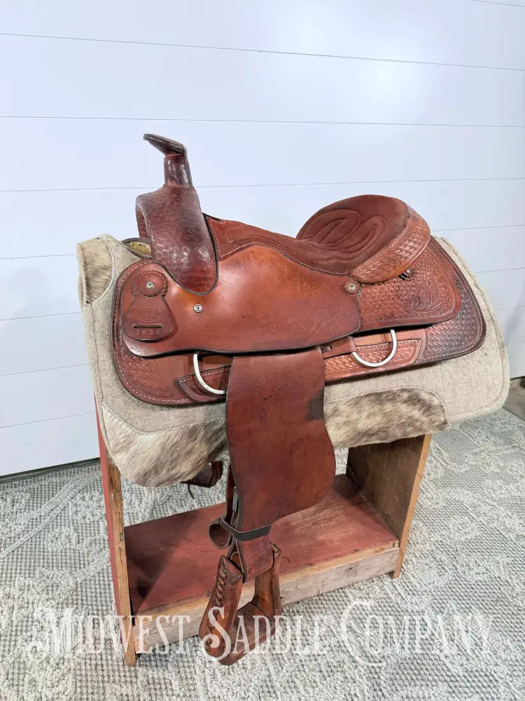 16” Blue Ridge Saddlery Western Roping Saddle FQHB Western Saddle