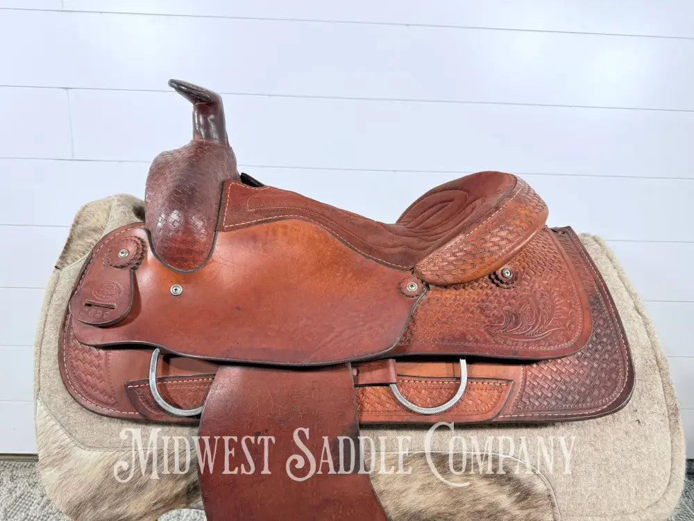 16” Blue Ridge Saddlery Western Roping Saddle FQHB Western Saddle