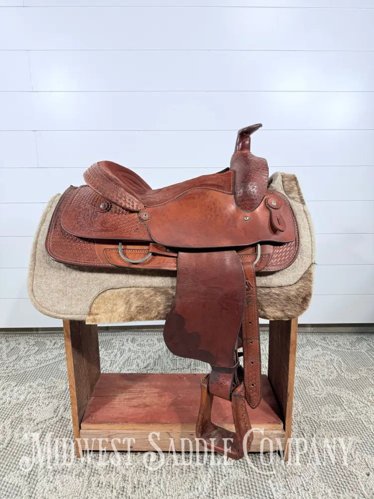 16” Blue Ridge Saddlery Western Roping Saddle FQHB Western Saddle