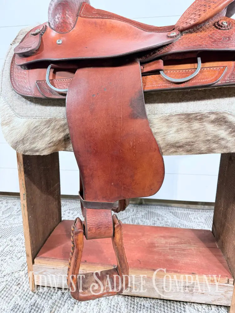 16” Blue Ridge Saddlery Western Roping Saddle FQHB Western Saddle