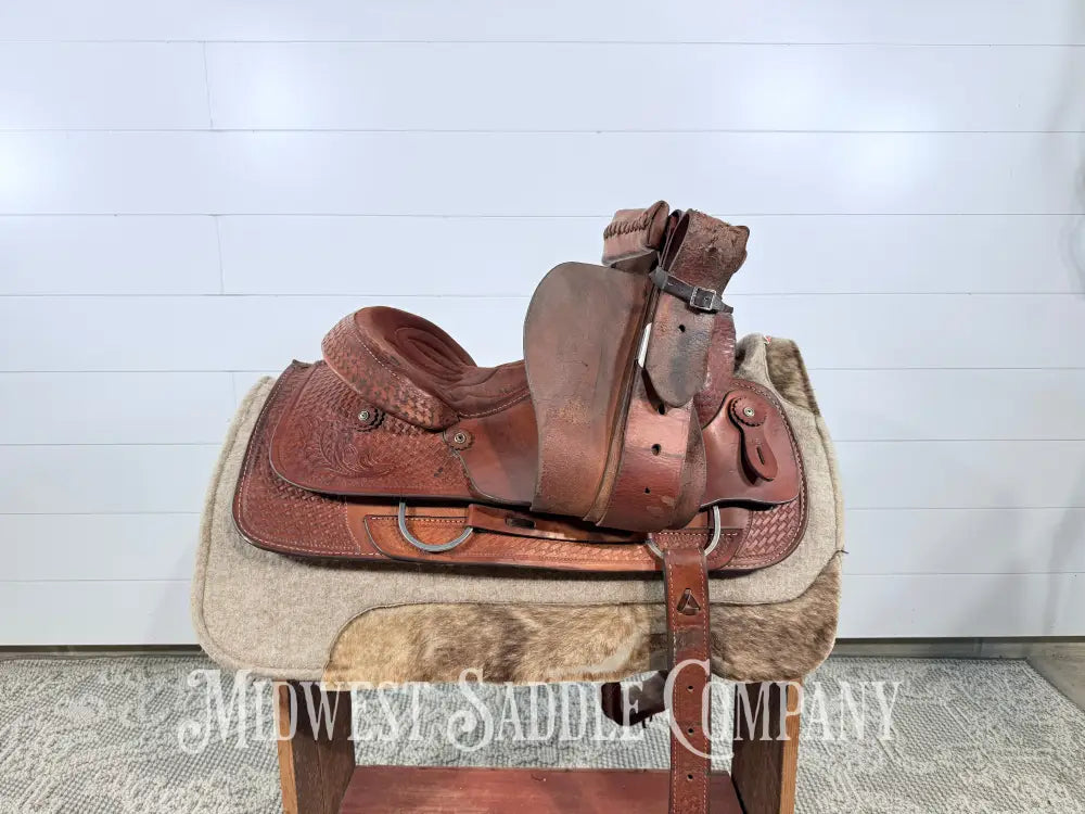 16” Blue Ridge Saddlery Western Roping Saddle FQHB Western Saddle