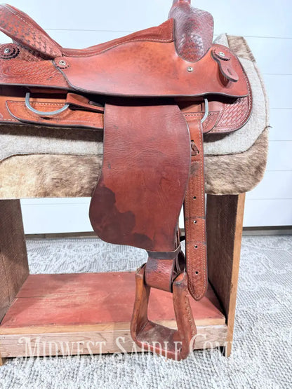 16” Blue Ridge Saddlery Western Roping Saddle FQHB Western Saddle