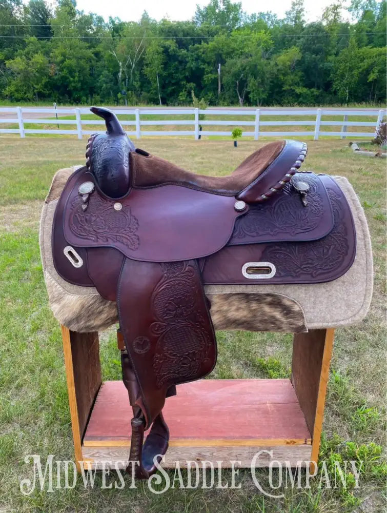 16’ Circle Y Equitation Western Show Saddle