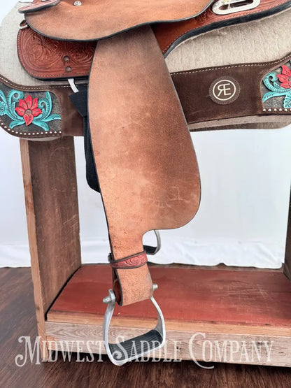 16” Circle Y High Horse “The Proven” Silverton Western Barrel Saddle Wide Fit