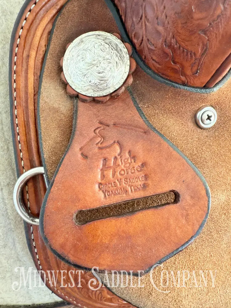 16” Circle Y High Horse “The Proven” Silverton Western Barrel Saddle Wide Fit