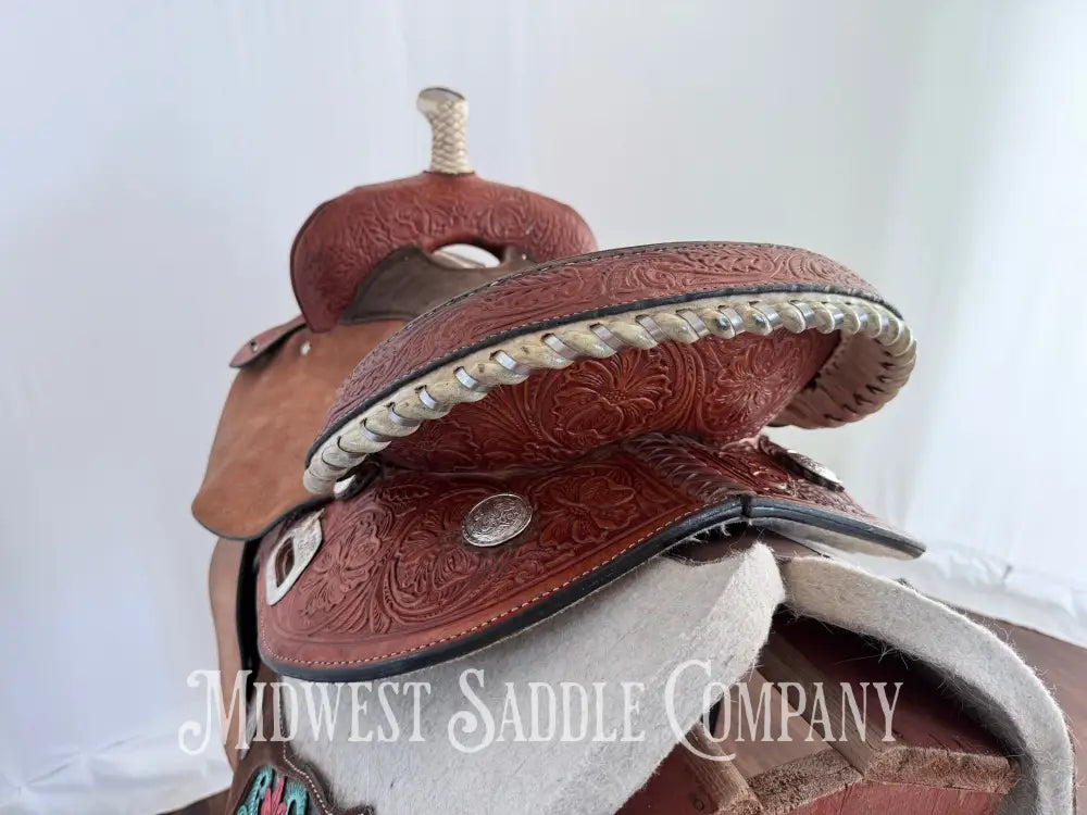 16” Circle Y High Horse “The Proven” Silverton Western Barrel Saddle Wide Fit