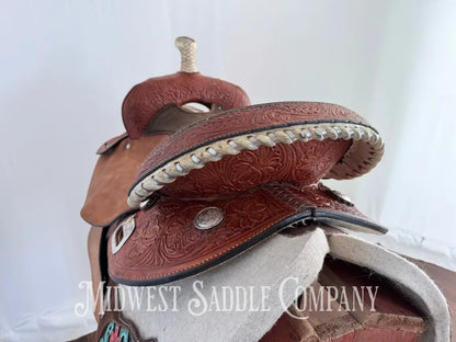 16” Circle Y High Horse “The Proven” Silverton Western Barrel Saddle Wide Fit