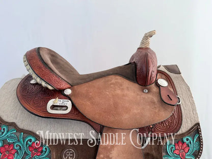 16” Circle Y High Horse “The Proven” Silverton Western Barrel Saddle Wide Fit