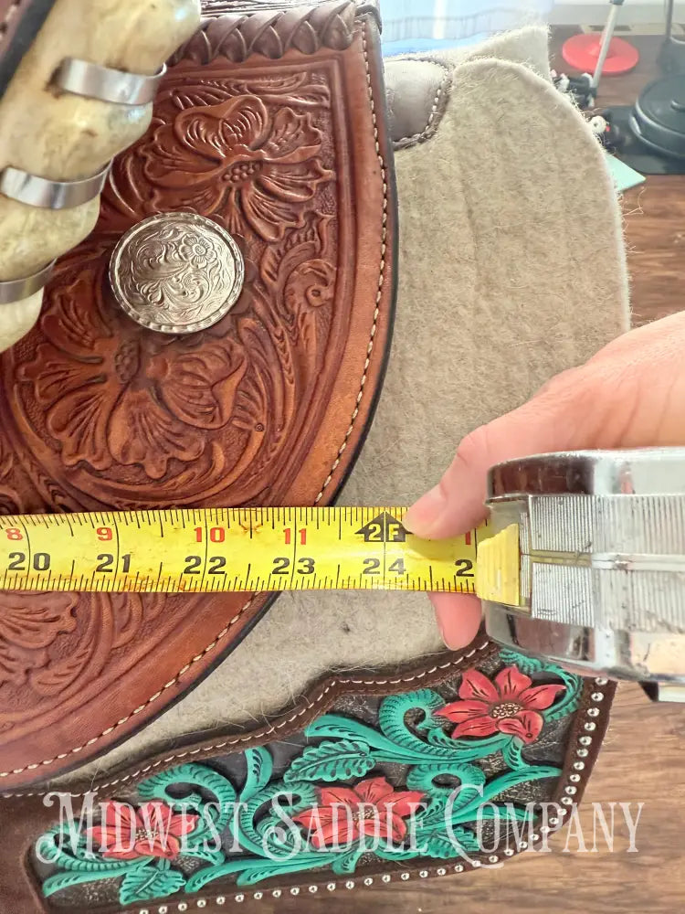 16” Circle Y High Horse “The Proven” Silverton Western Barrel Saddle Wide Fit