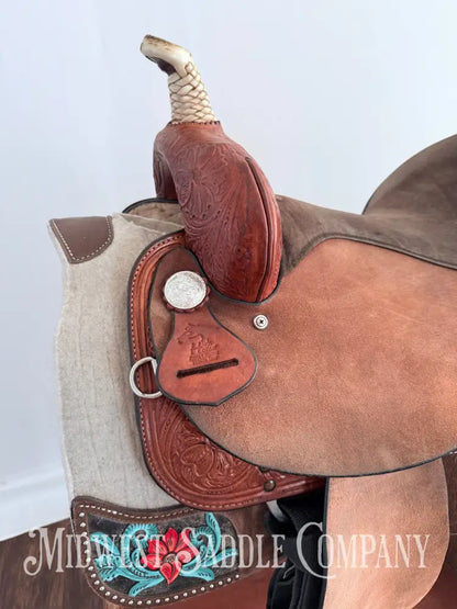 16” Circle Y High Horse “The Proven” Silverton Western Barrel Saddle Wide Fit