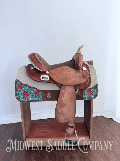 16” Circle Y High Horse “The Proven” Silverton Western Barrel Saddle Wide Fit