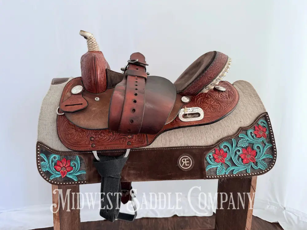16” Circle Y High Horse “The Proven” Silverton Western Barrel Saddle Wide Fit