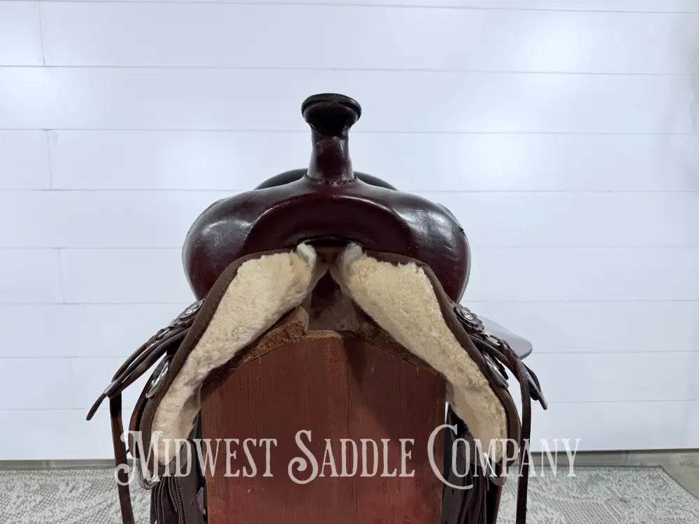 16” Circle Y High Horse Western Lady Trail Saddle Leather & Synthetic Cordura Brown