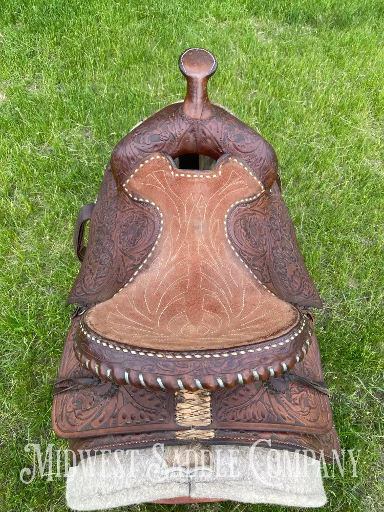 16’ Court’s Western Ranch Cutting Saddle
