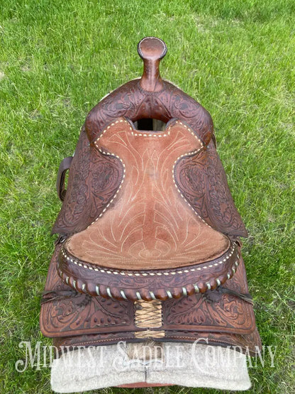 16’ Court’s Western Ranch Cutting Saddle