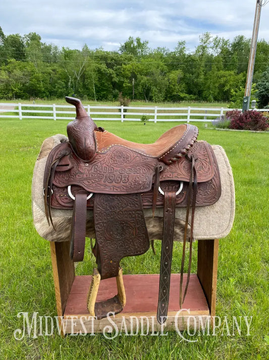 16’ Court’s Western Ranch Cutting Saddle