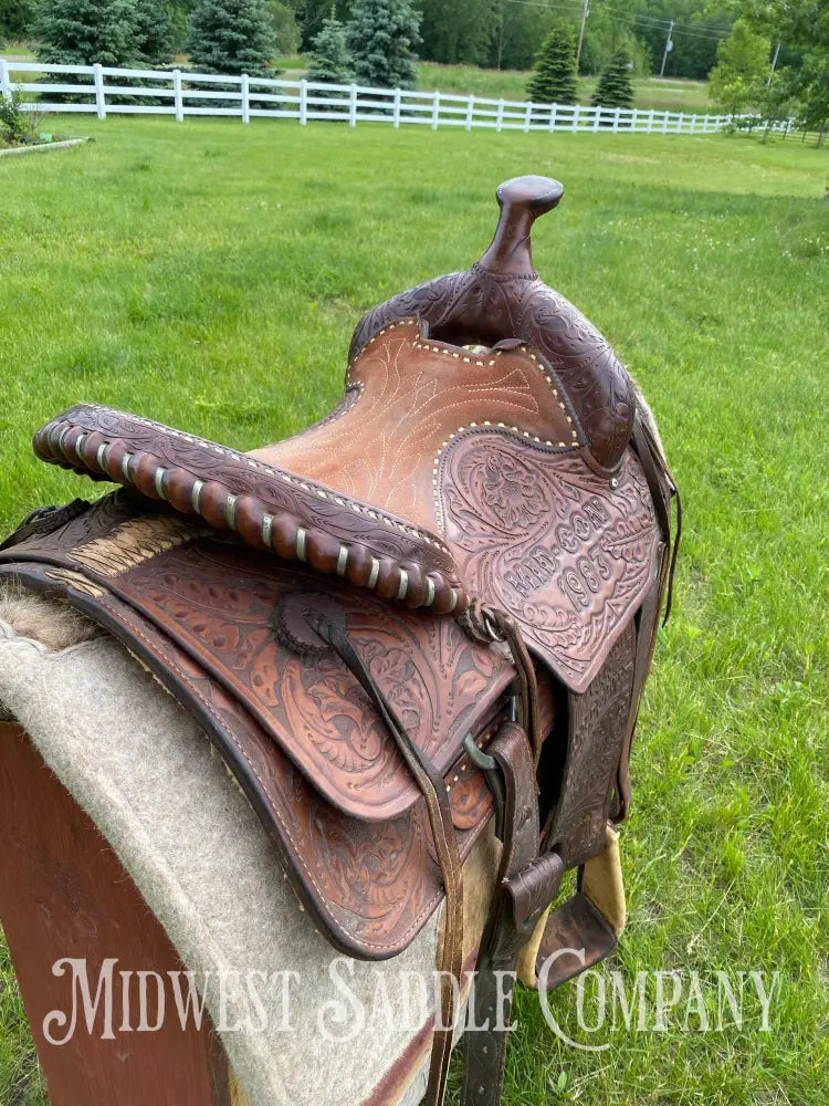 16’ Court’s Western Ranch Cutting Saddle
