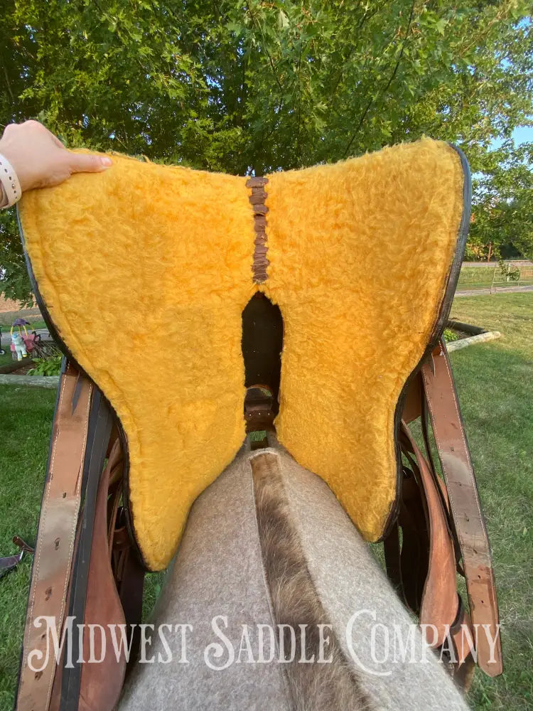 16” J.c. Martin Western Ranch Saddle - Wide Fit