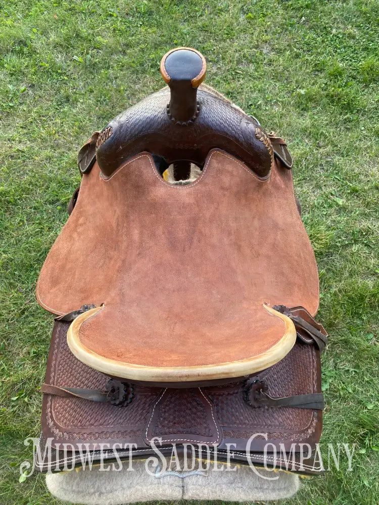 16” J.c. Martin Western Ranch Saddle - Wide Fit