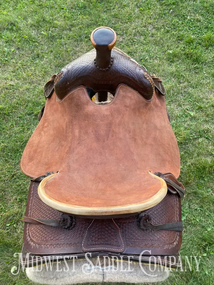 16” J.c. Martin Western Ranch Saddle - Wide Fit