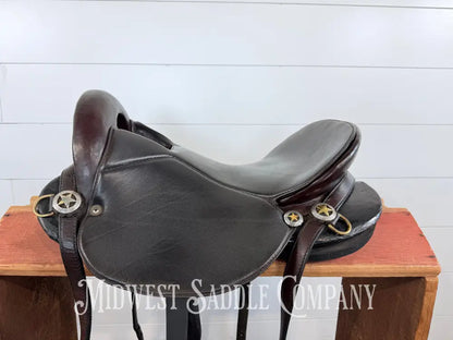 Specialized Saddles Ultralight Endurance Saddle Standard Tree Adjustable Panels Buffalo Leather - Endurance Saddle