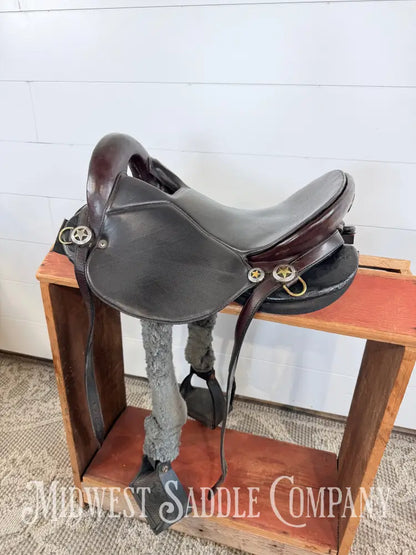 Specialized Saddles Ultralight Endurance Saddle Standard Tree Adjustable Panels Buffalo Leather - Endurance Saddle