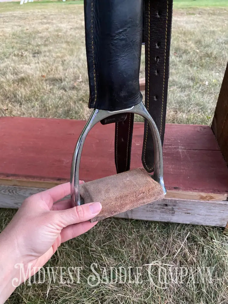 16” The Australian Stock Saddle Co. By Colin Dangaard - Traditional Full Flap Hornless