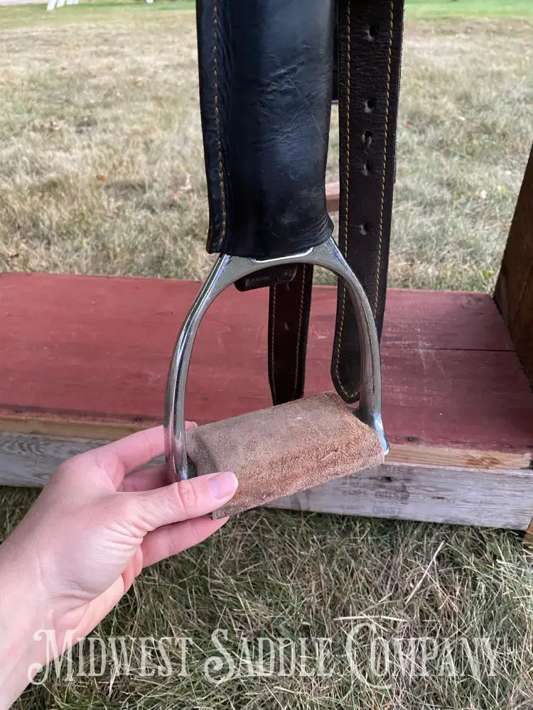 16” The Australian Stock Saddle Co. By Colin Dangaard - Traditional Full Flap Hornless