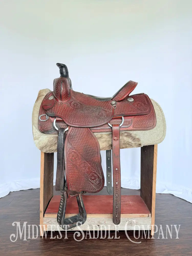 16” Thunder Canyon Western Roping Saddle - Made in USA Western Saddle