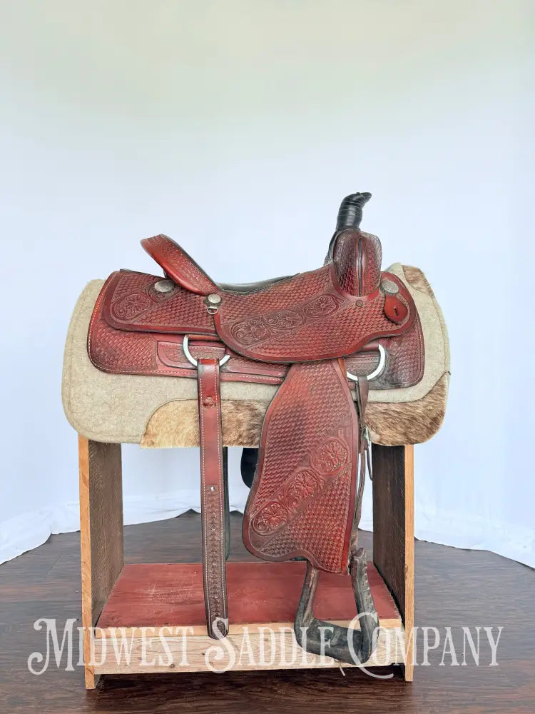 16” Thunder Canyon Western Roping Saddle - Made in USA Western Saddle