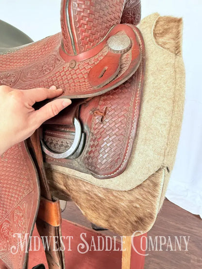 16” Thunder Canyon Western Roping Saddle - Made in USA Western Saddle