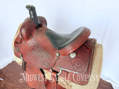 16” Thunder Canyon Western Roping Saddle - Made in USA Western Saddle