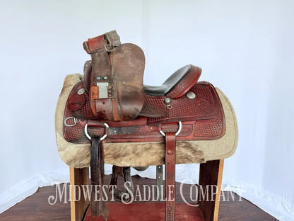 16” Thunder Canyon Western Roping Saddle - Made in USA Western Saddle