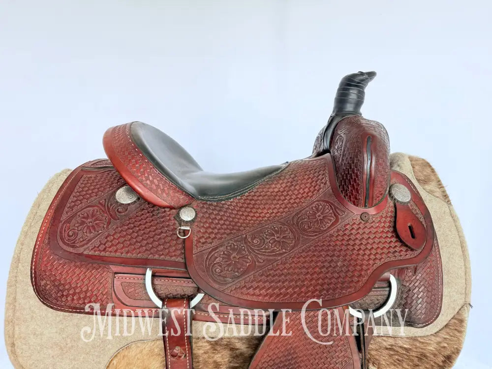 16” Thunder Canyon Western Roping Saddle - Made in USA Western Saddle