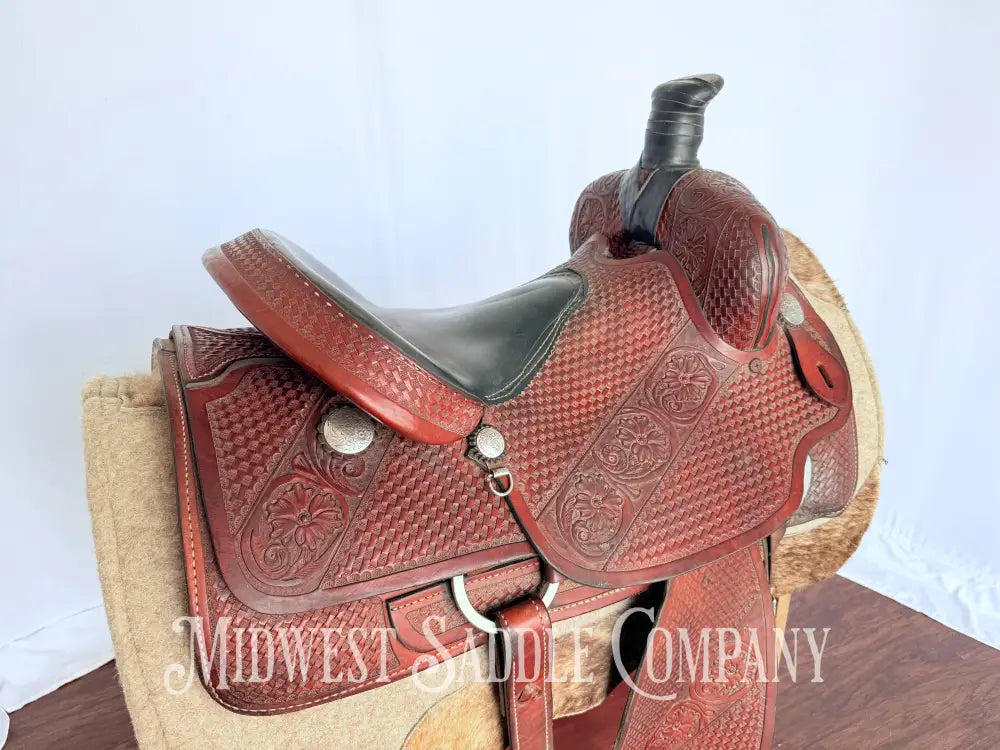 16” Thunder Canyon Western Roping Saddle - Made in USA Western Saddle