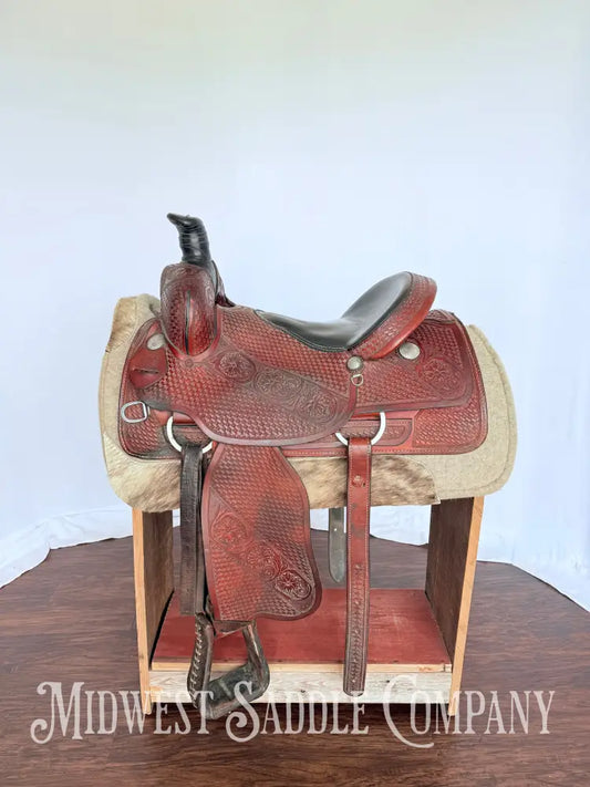 16” Thunder Canyon Western Roping Saddle - Made in USA Western Saddle