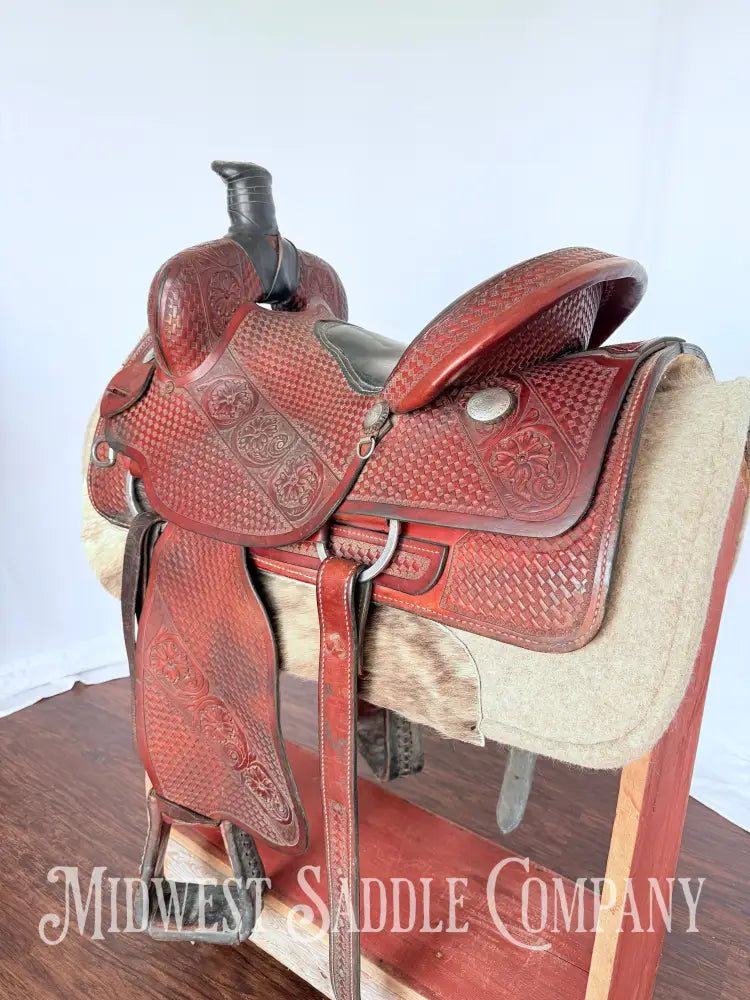 16” Thunder Canyon Western Roping Saddle - Made in USA Western Saddle