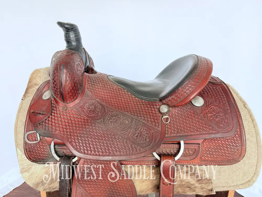 16” Thunder Canyon Western Roping Saddle - Made in USA Western Saddle