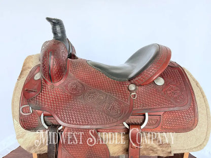 16” Thunder Canyon Western Roping Saddle - Made in USA Western Saddle