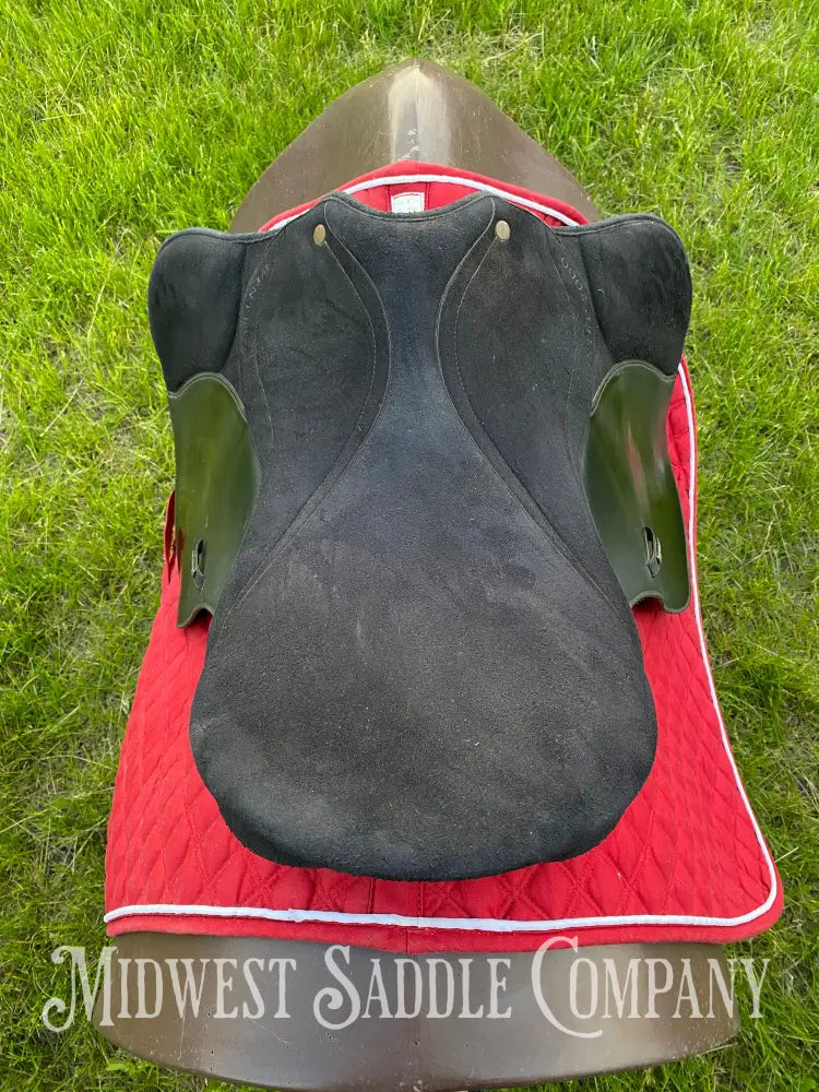 17’ Bates Wintec 2000 All Purpose Black English Saddle