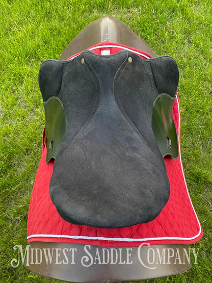 17’ Bates Wintec 2000 All Purpose Black English Saddle