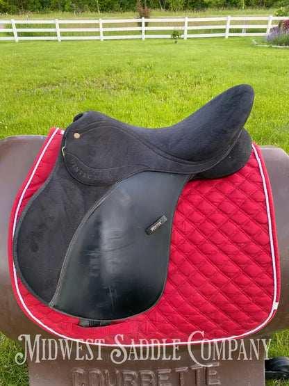 17’ Bates Wintec 2000 All Purpose Black English Saddle