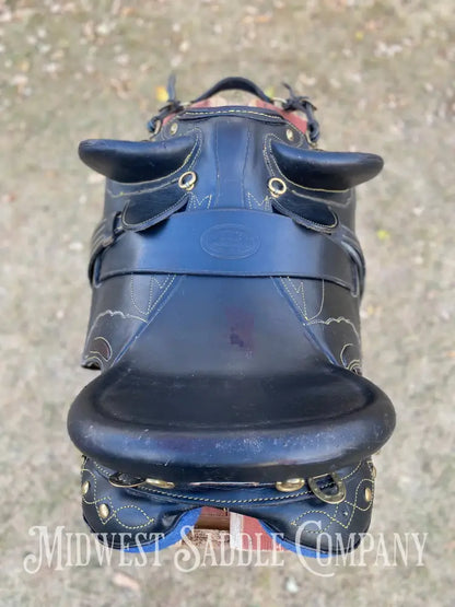 18.5” Outback Saddle Co. Australian - Breastplate Martingale Combo Included!