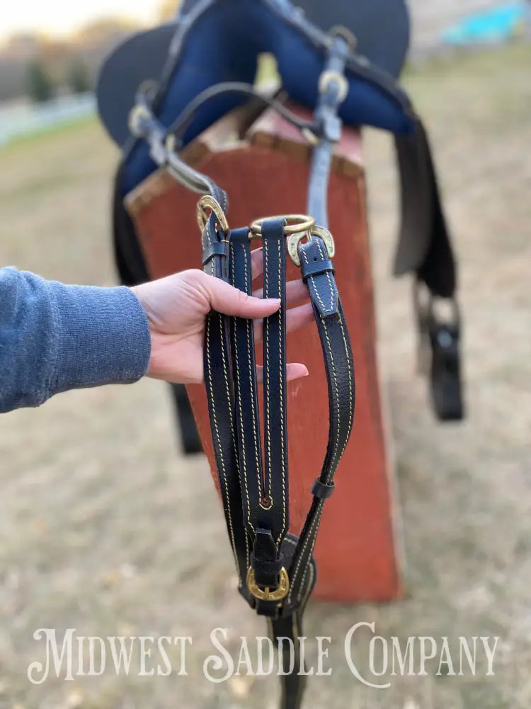 18.5” Outback Saddle Co. Australian - Breastplate Martingale Combo Included!