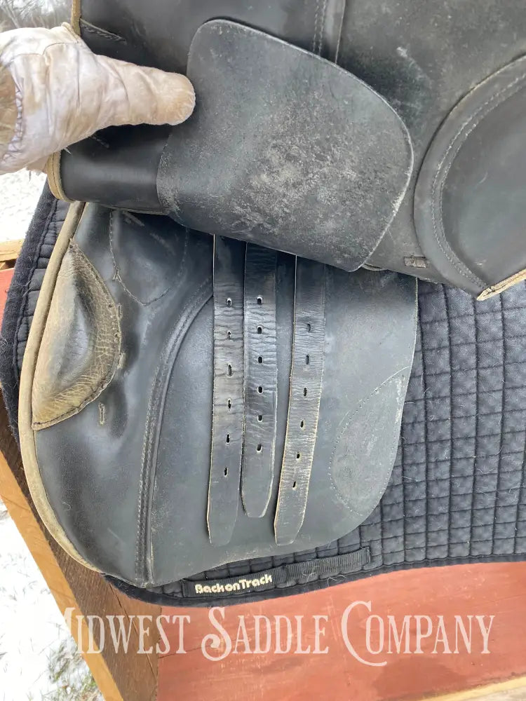 18’ Courbette Kurfurst Von Bayern Lemetex Close Contact English Jumping Saddle - Made In Germany