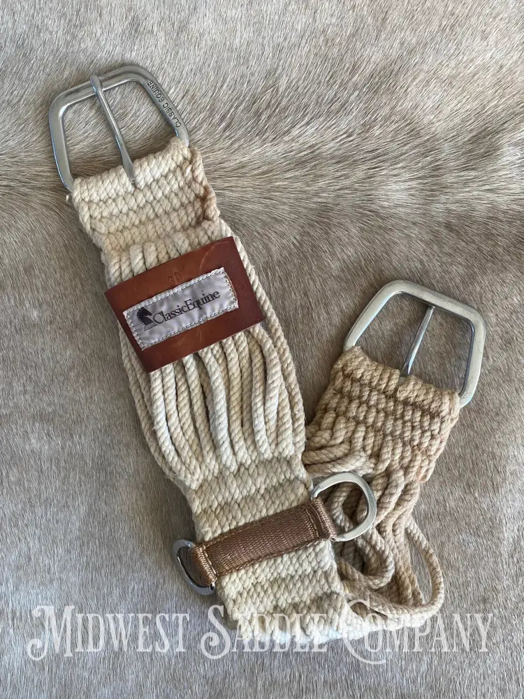 30” Classic Equine Straight 100% Mohair Cinch